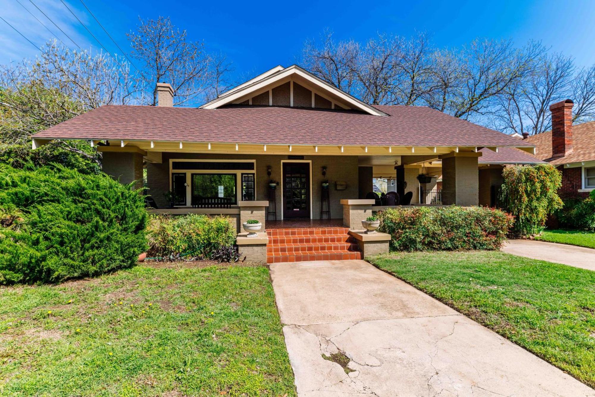 Willa Mistletoe Heights Bungalow Fort Worth Zewnętrze zdjęcie