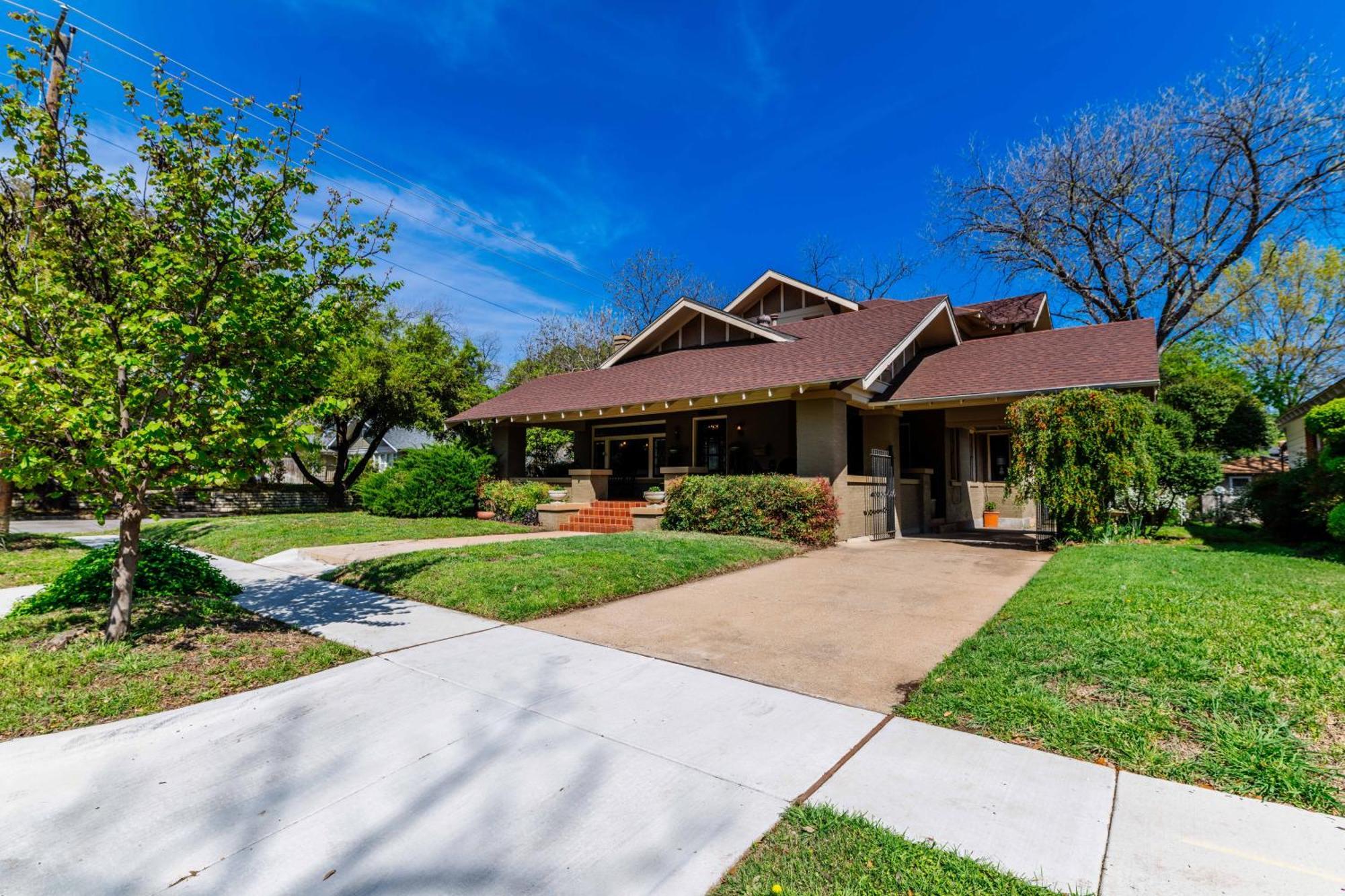 Willa Mistletoe Heights Bungalow Fort Worth Zewnętrze zdjęcie